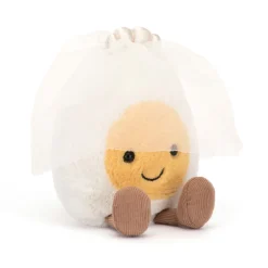 Peluche huevo cocido novia
