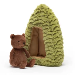 Peluche oso cueva