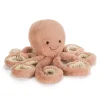 Peluche pulpo little rosa