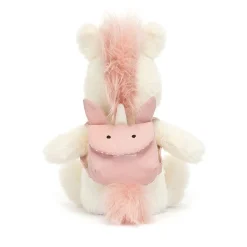 Peluche unicornio con mochila
