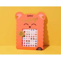 Pendientes de pegatina kawaii Omy