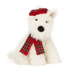 Perrito escocés Munro de navidad