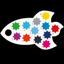 Pintar por números espacio
