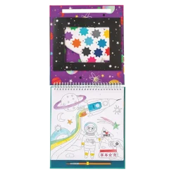 Pintar por números espacio