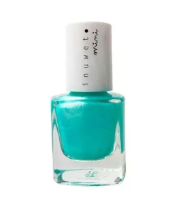 Pintauñas base agua turquesa manzana