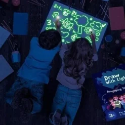 Pizarra de luz mágica Pintafluo A4