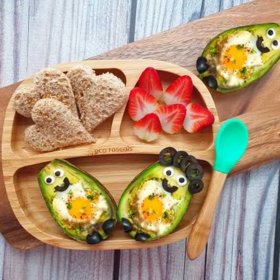 Plato blw bambú eco rascals + colores