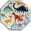 Platos grandes dinosaurio Meri Meri