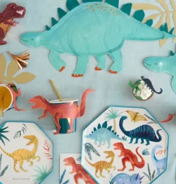Platos grandes dinosaurio Meri Meri