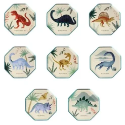 Platos pequeños dinosaurios Meri Meri