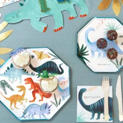 Platos pequeños dinosaurios Meri Meri