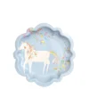 Platos unicornio princesas Meri Meri
