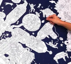 Póster + pegatinas “Space”
