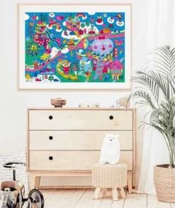Póster XL OMY Kawai + pegatinas