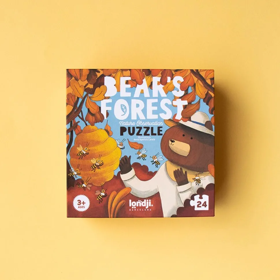 Puzzle bear´s forest