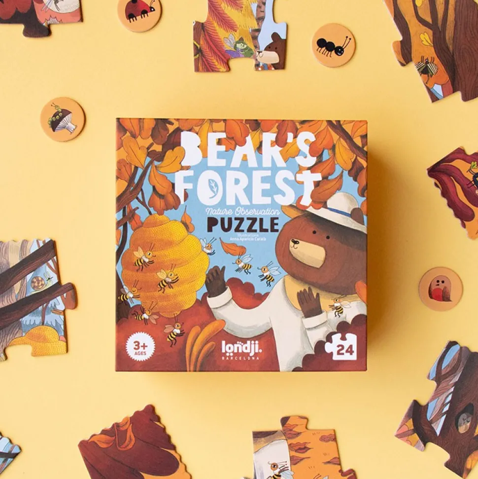 Puzzle bear´s forest