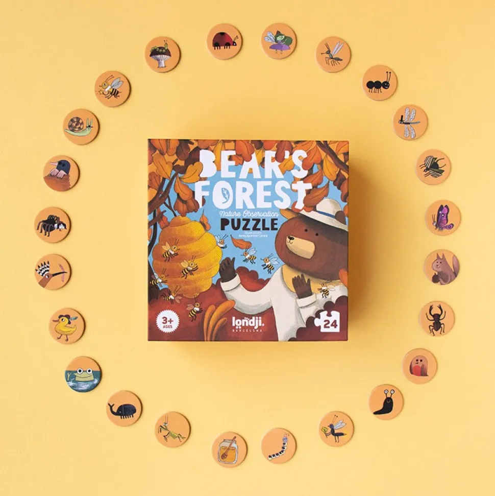 Puzzle bear´s forest