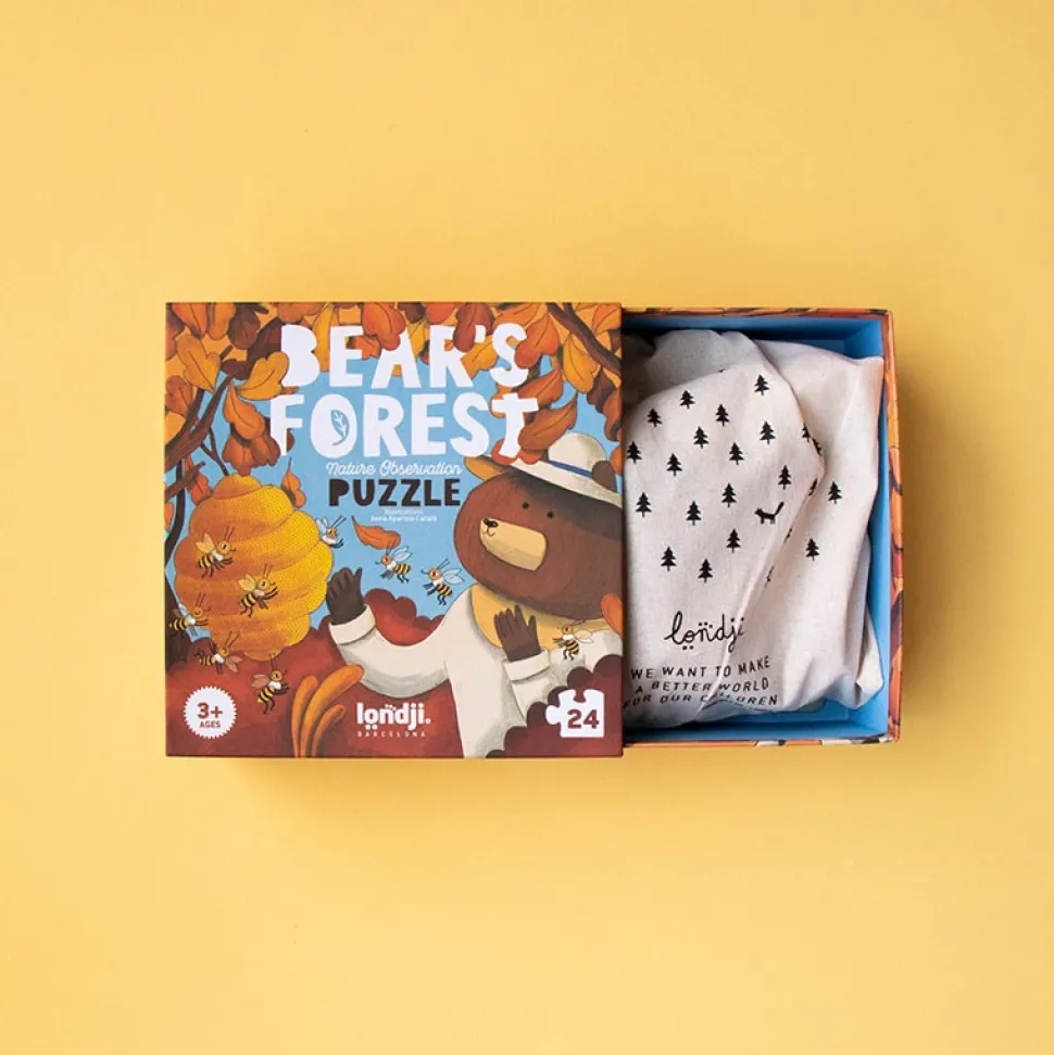 Puzzle bear´s forest