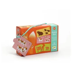 Puzzle dúo animales bebé
