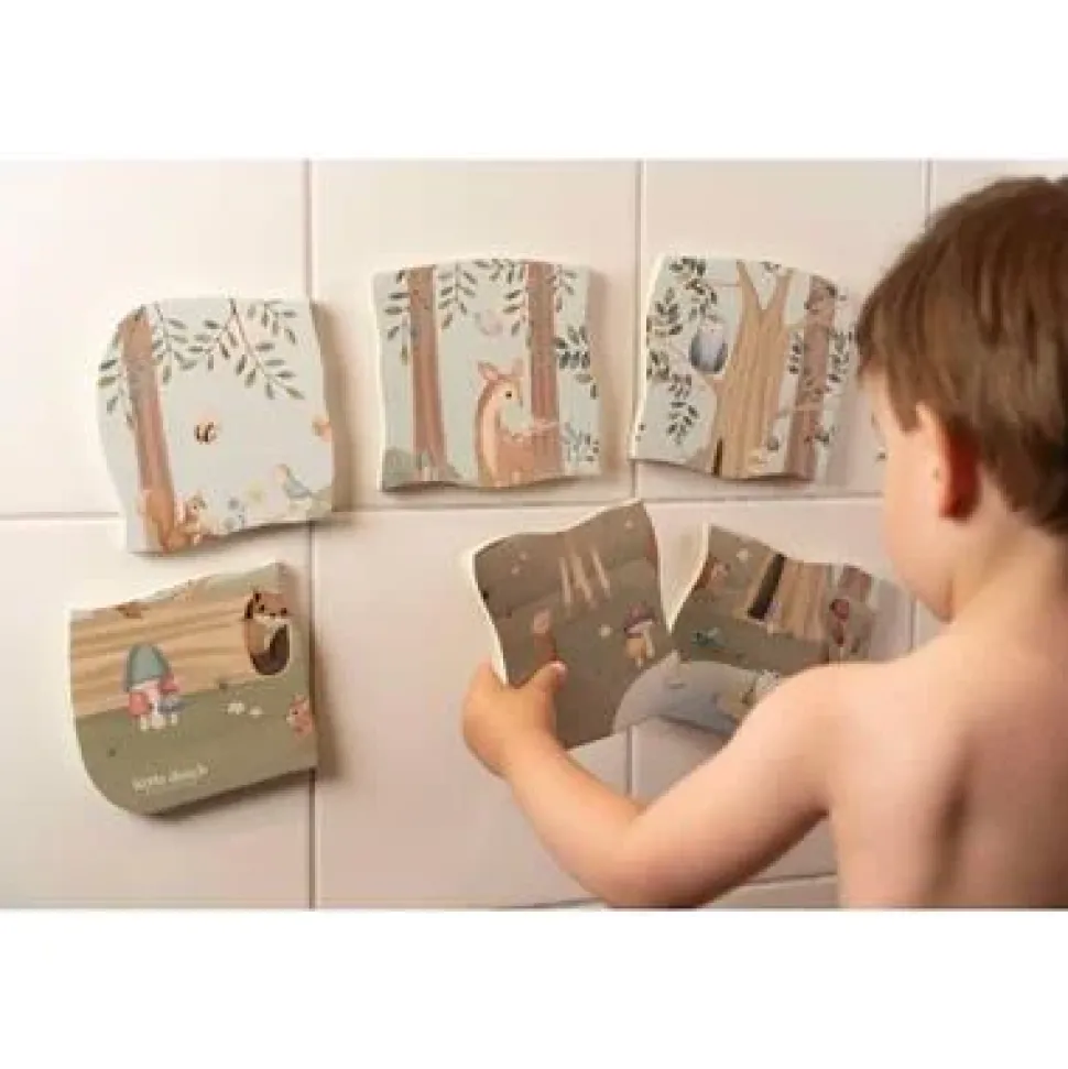 Puzzle para baño forest friends