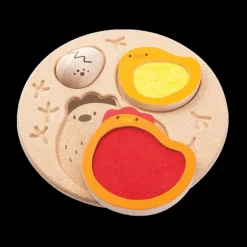 Puzzle pollitos plantoys
