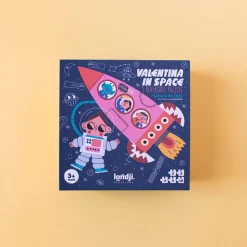 Puzzle valentina in space