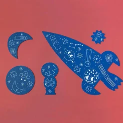 Puzzle valentina in space