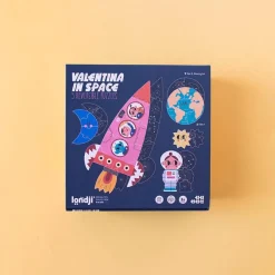 Puzzle valentina in space