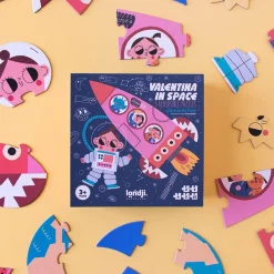 Puzzle valentina in space