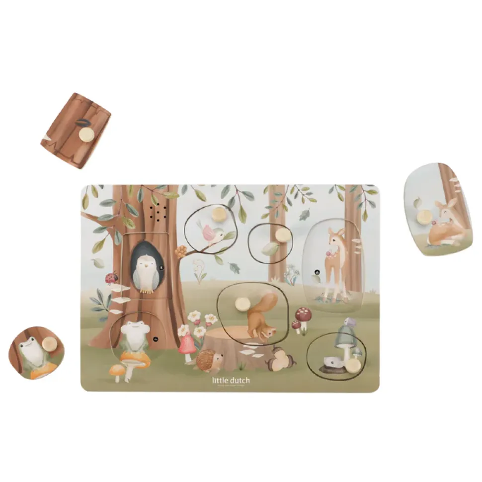 Puzzle con sonido forest friends