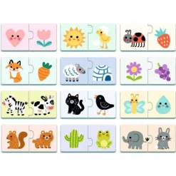 Puzzle dúo colores