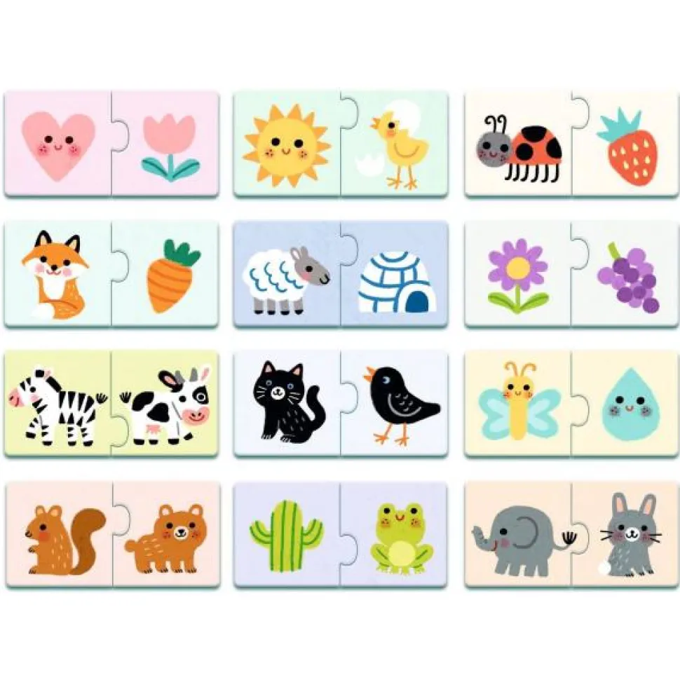 Puzzle dúo colores