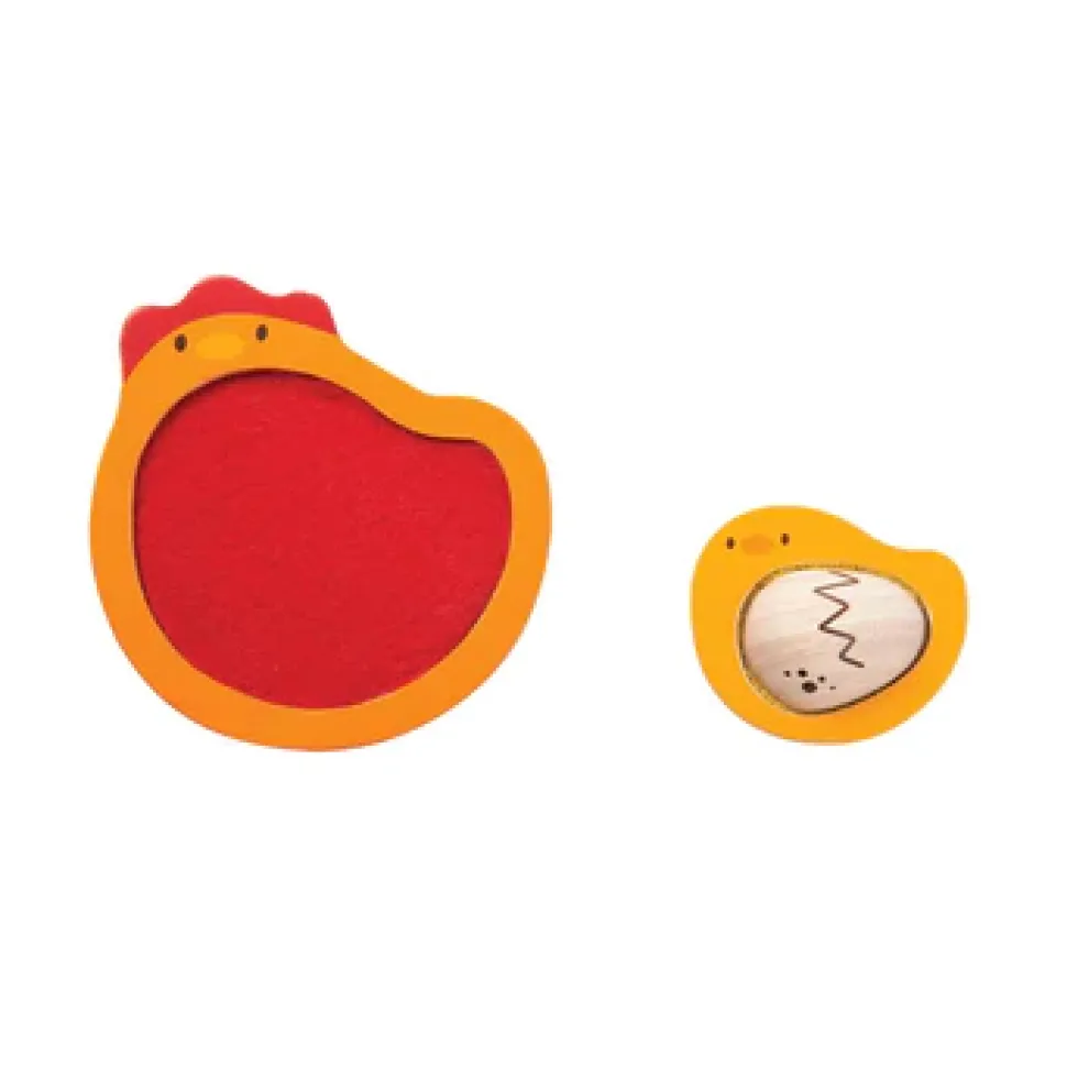 Puzzle pollitos plantoys