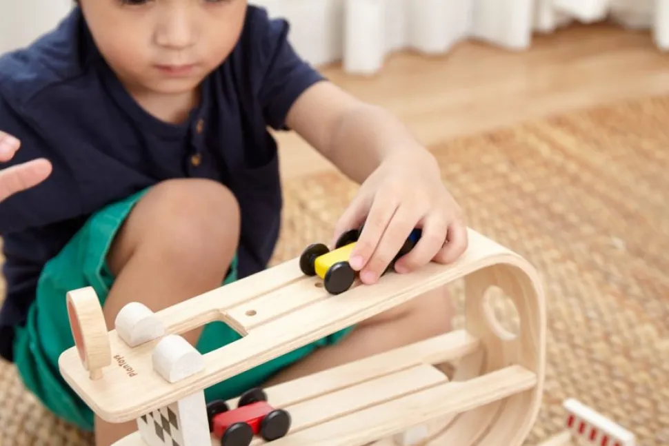 RAMPA DE CARRERAS DE MADERA PLANTOYS