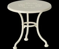 Set de café con mobiliario. Blanco hueso