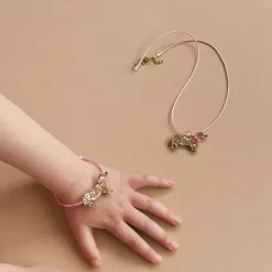 Set de pelo y joyas de perro salchicha