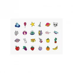 Set esmalte para uñas + pegatinas pop