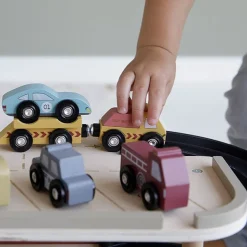 set de 9 vehículos sistema de trenes