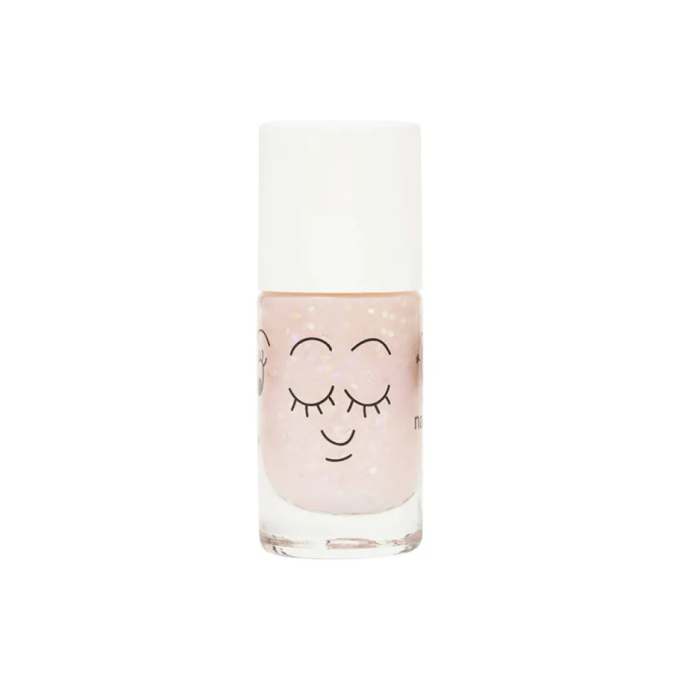 Set esmalte mas pegatinas flamingo polly
