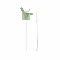 Tapón con pajita verde