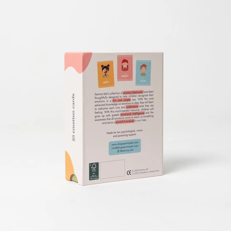 Tarjetas de emociones inglés