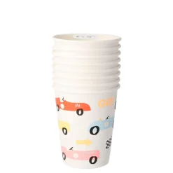 Vasos coches de carrera Meri Meri