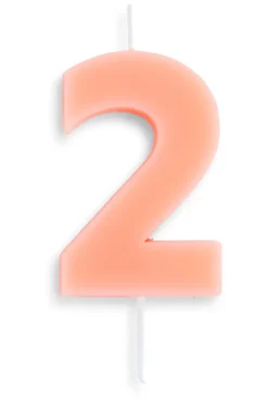 Vela número 2 ancha Pam Pam