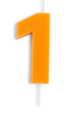 Vela número 1 ancha Pam Pam